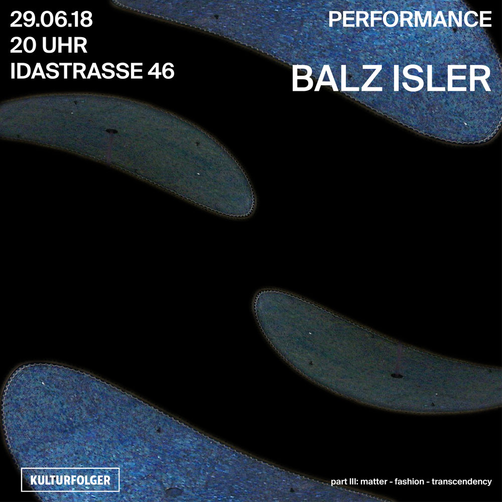 ABOUT:  Balz Isler (*1982), is a thinker, musician, performer and stimulator. Visual and acoustic fragments are rearranged to form new relations through strategies of assembly, repetition and projection. With the application of voice and its digital replica, Balz Isler communicates personal thoughts about the “world behind the world” embedded in the images. His artistic work entangles the physical and subjective experience with the flood of digital images in abstract ideas, which implicate an endlessness of subjective perception, experience and navigation.  https://www.balzisler.org/   